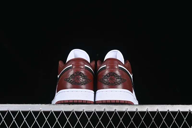 All categories Air Jordan Jordan series basketball shoes Air Jordan 1 Low G version pure original Air Jordan 1 Low AJ1 Joe 1 white wine red low-top cultural casual sneakers HF3148-102